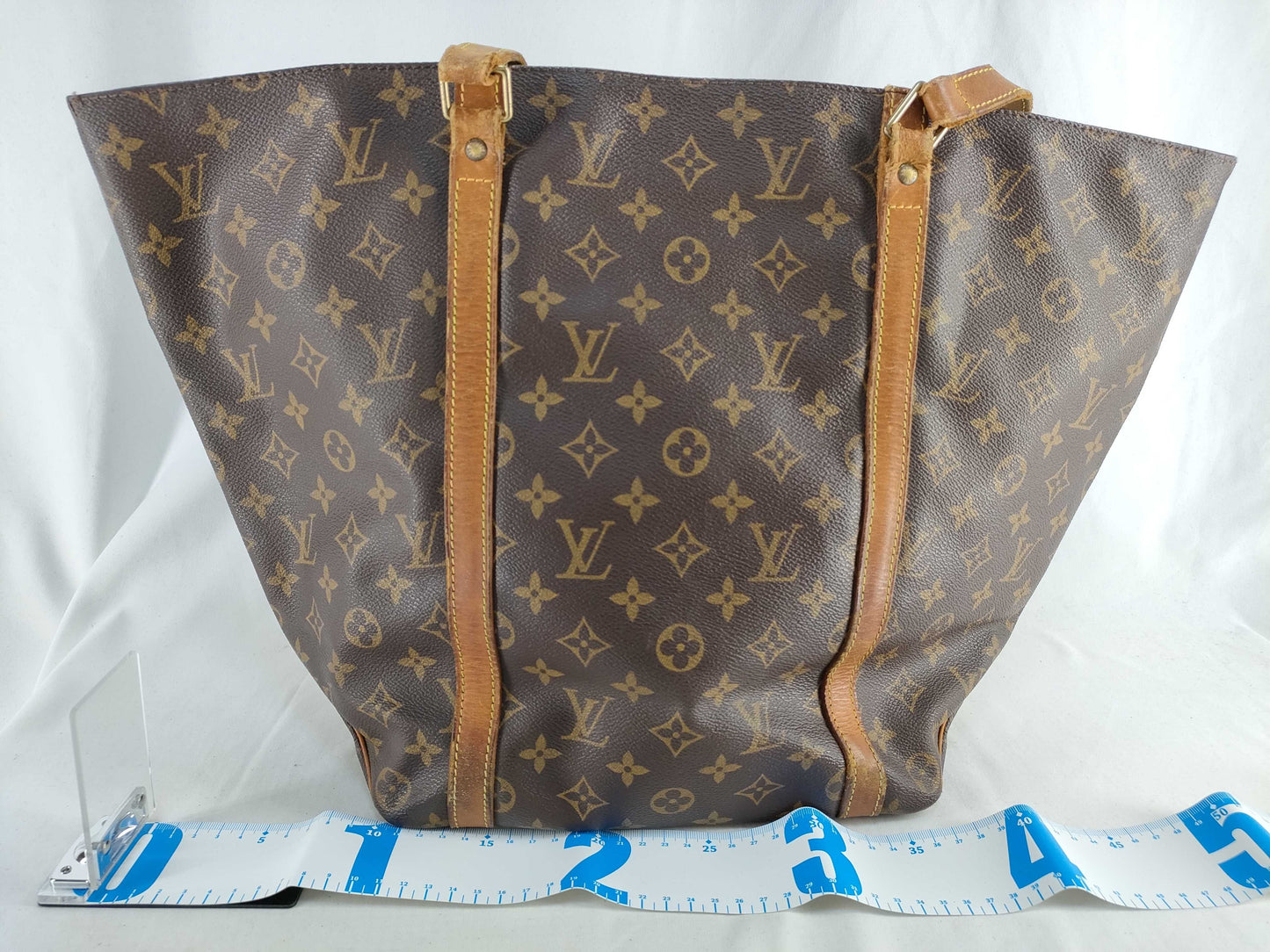 LOUIS VUITTON Monogram Sack Shopping Monogram NO0976 Shoulder Bag