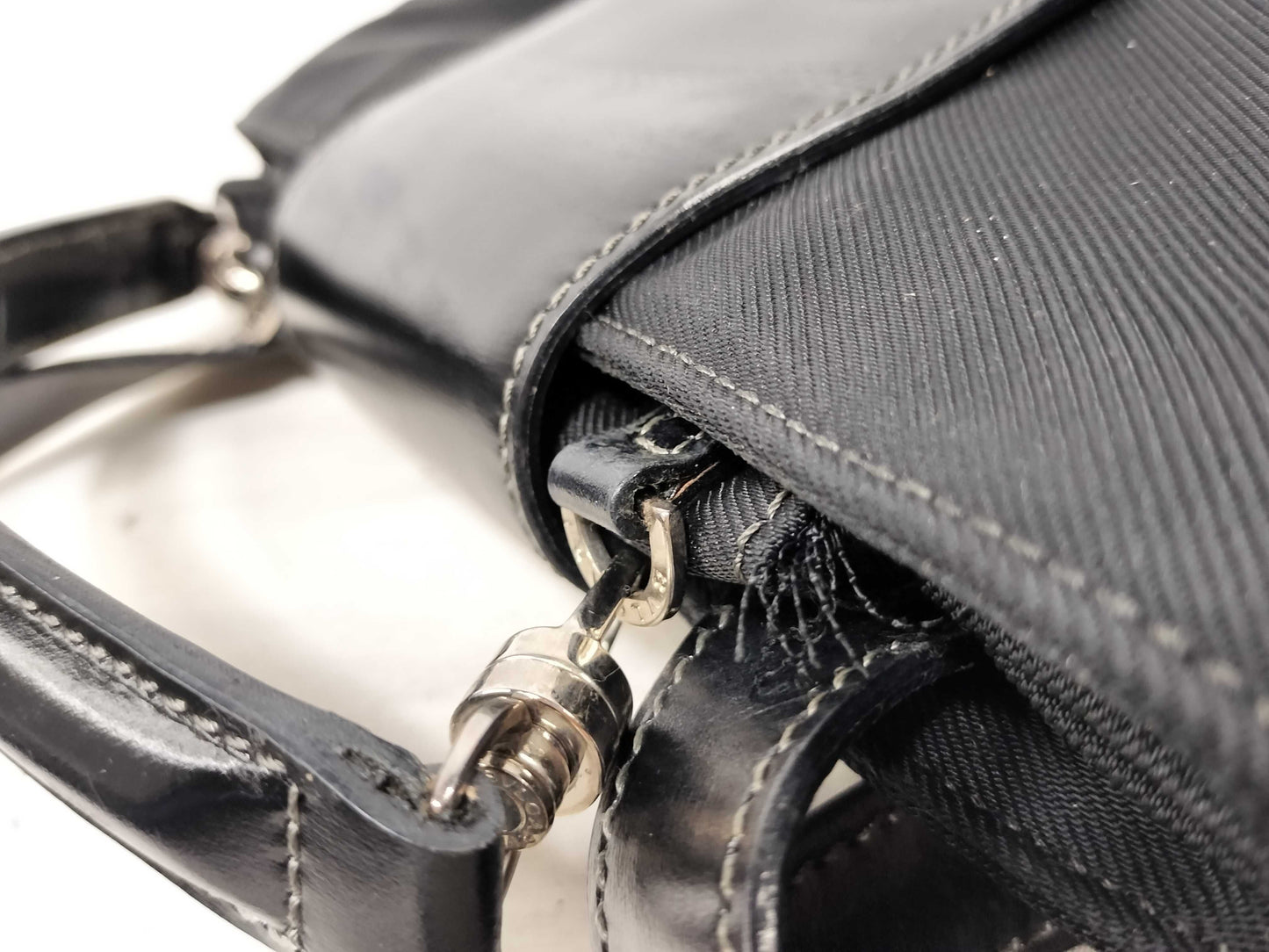 BVLGARI 2-way Backpack/Handbag Leather Backpack