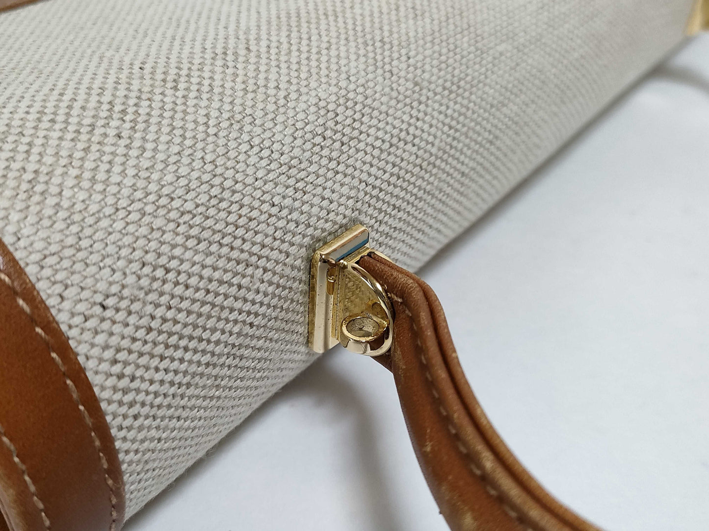 BALLY 2-way handbag, shoulder bag, canvas handbag