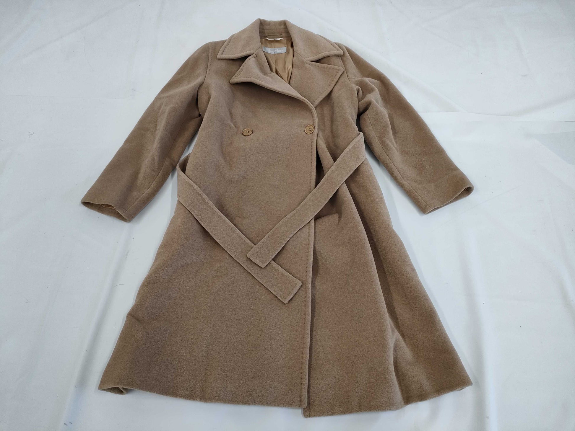 MaxMara MAXMARA Long Coat Silver Tag Size 38 Coat
