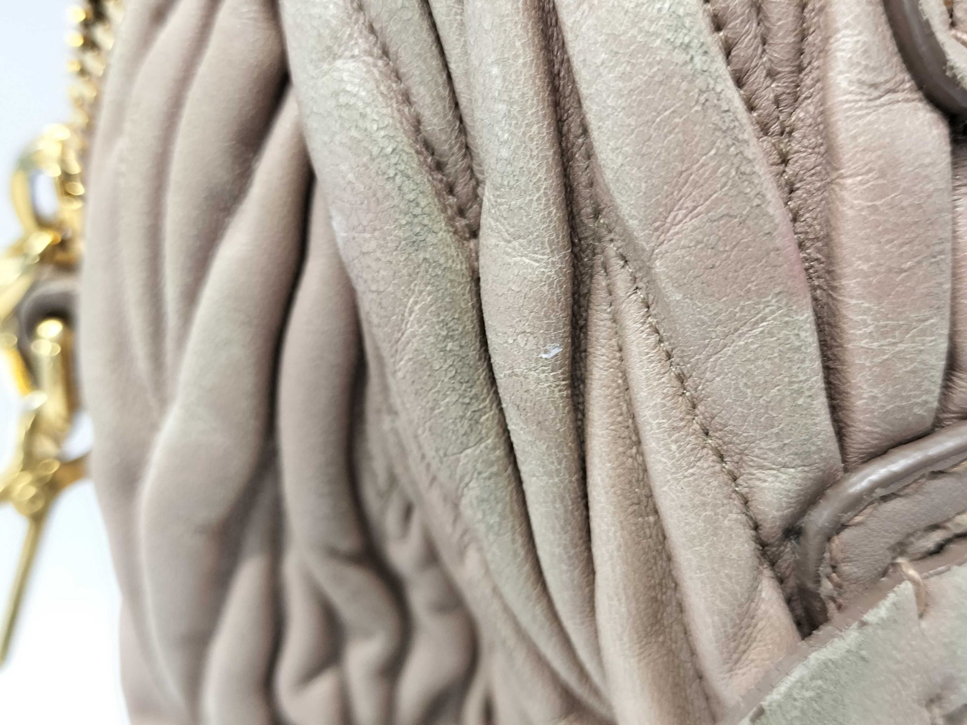 miu miu MIUMIU Matlasse 2Way Shoulder Bag Handbag