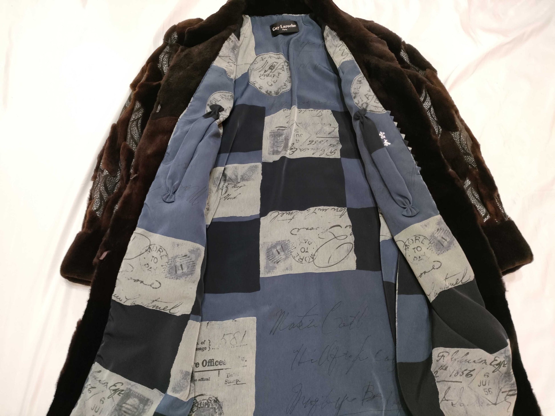 Guy Laroche mink coat