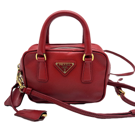 PRADA Safiano 2-way Shoulder Bag Handbag