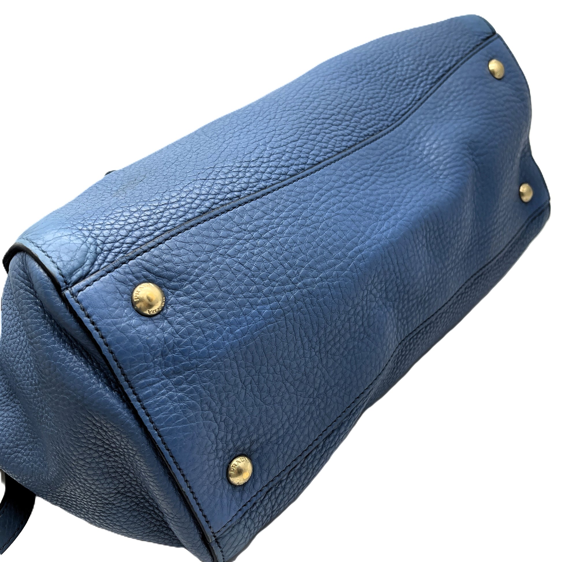 PRADA Leather 2-way Shoulder Bag Tote Bag