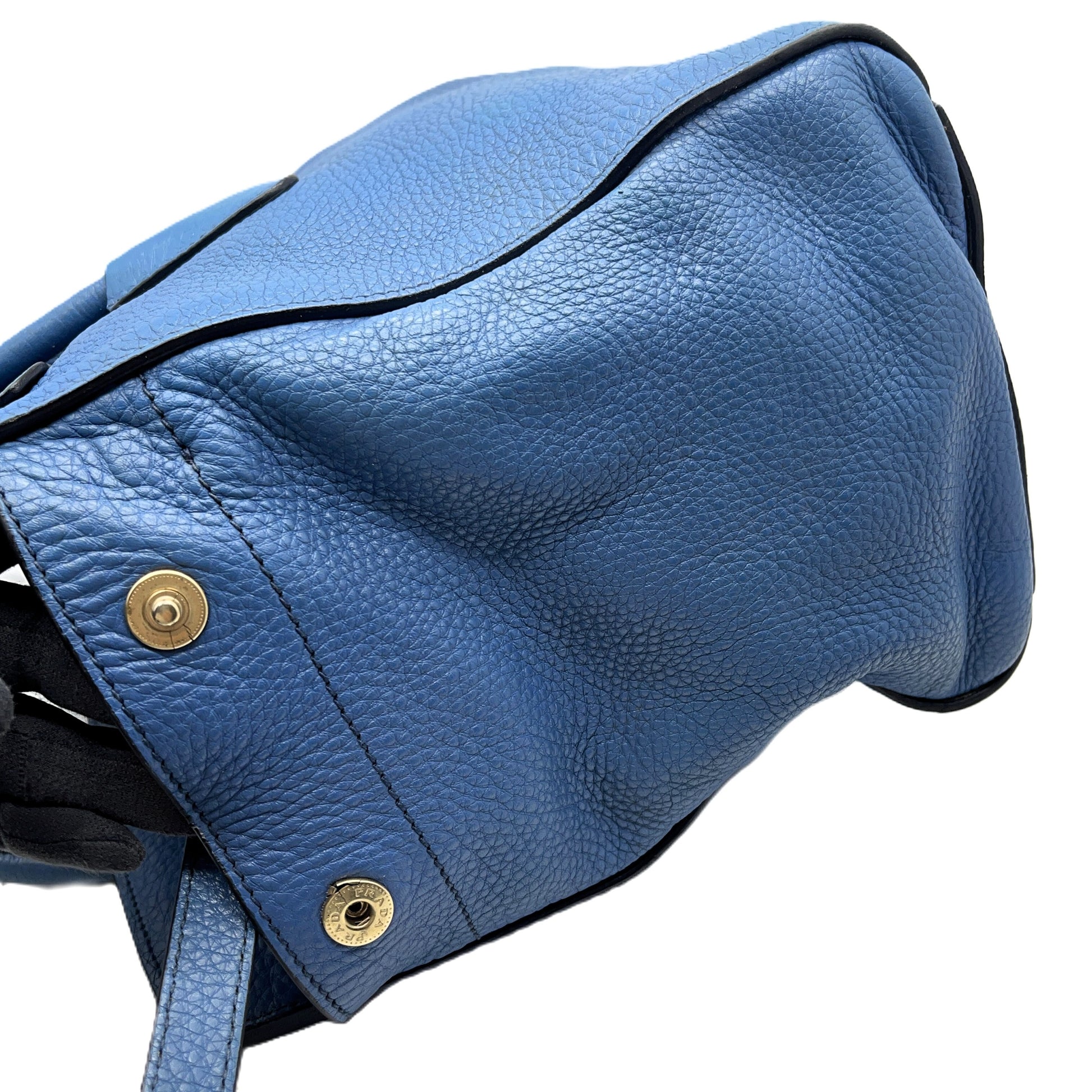 PRADA Leather 2-way Shoulder Bag Tote Bag