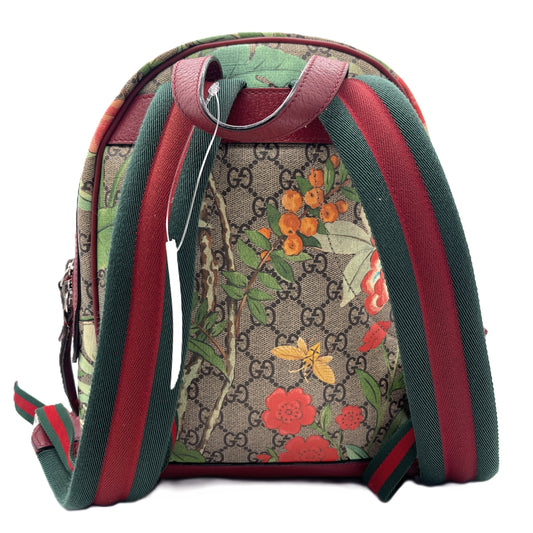 GUCCI GG Supreme Floral Rucksack Rucksack