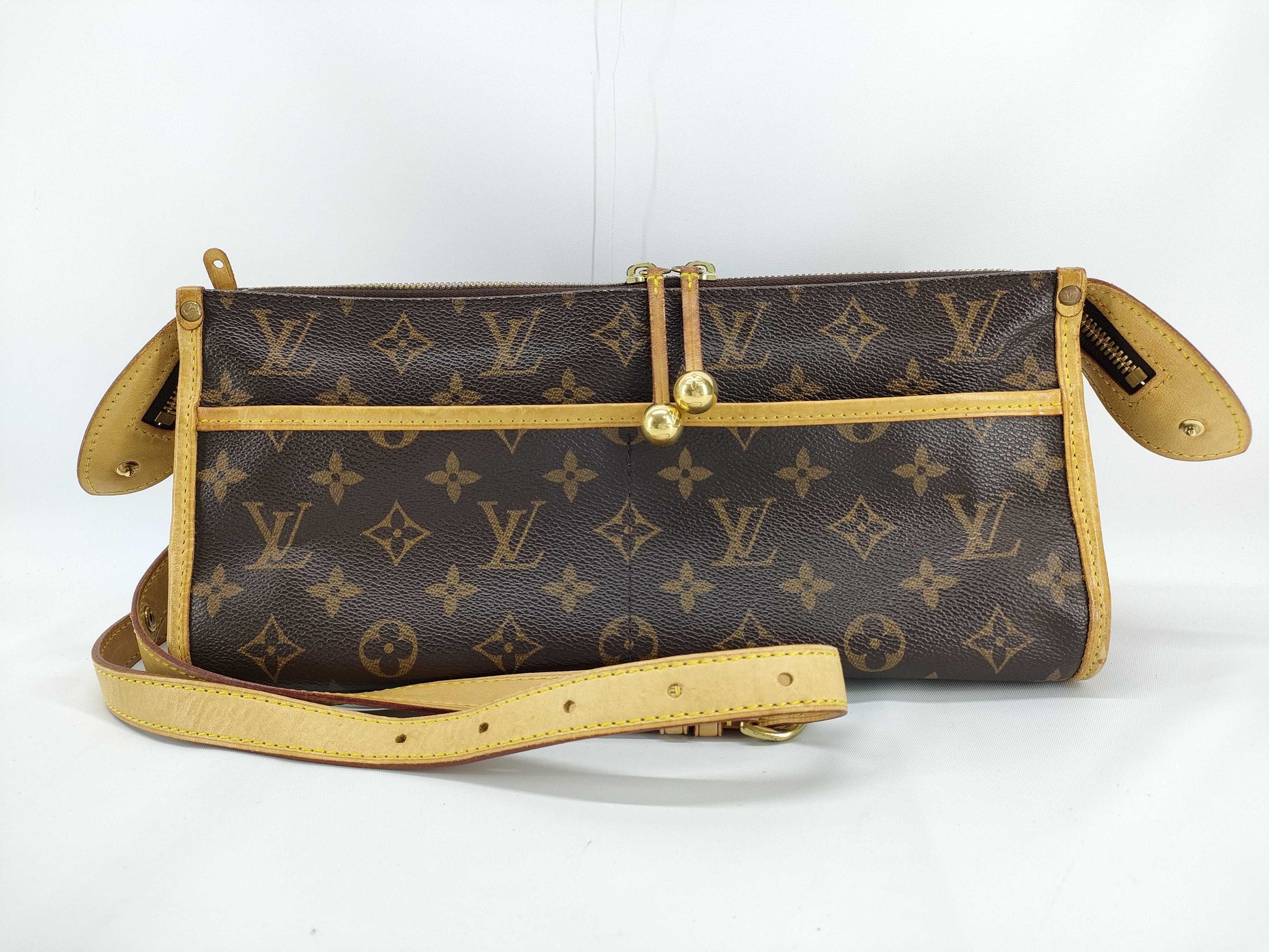 LOUIS VUITTON Monogram LOUIS VUITTON Popin Couron M40008 Shoulder Bag