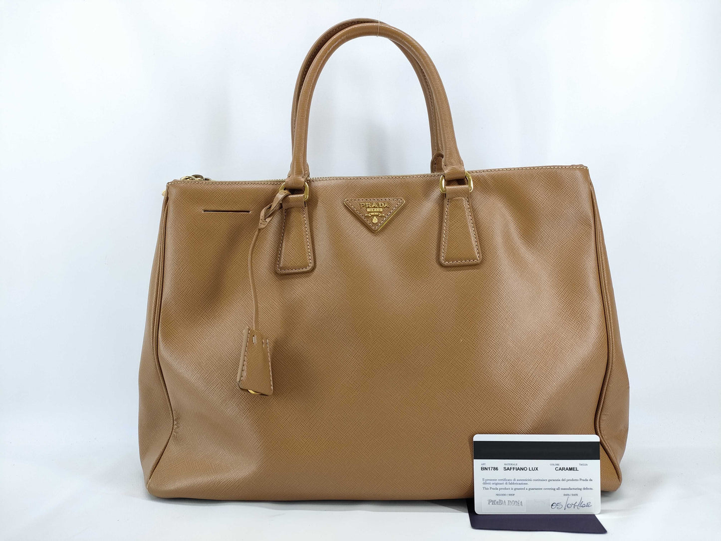 PRADA PRADA Leather Handbag Tote Bag