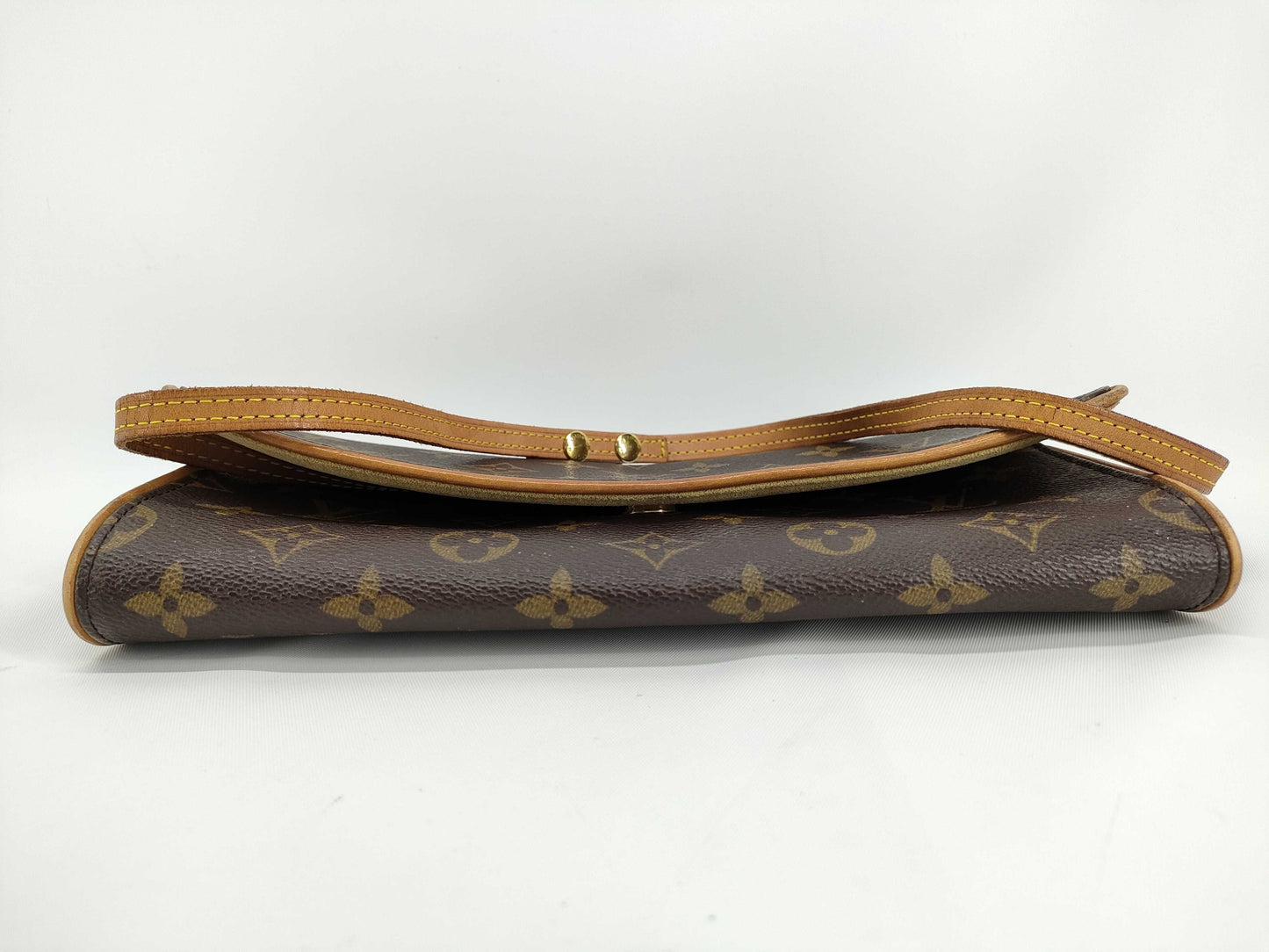 LOUIS VUITTON Monogram LOUIS VUITTON Pochette Twin M51852 Shoulder Bag