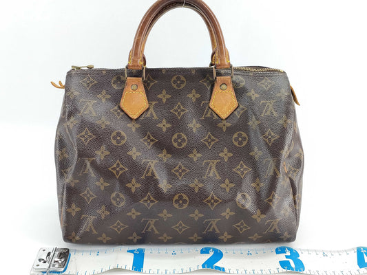 LOUIS VUITTON Monogram Louis Vuitton Speedy 30 Monogram Boston Bag