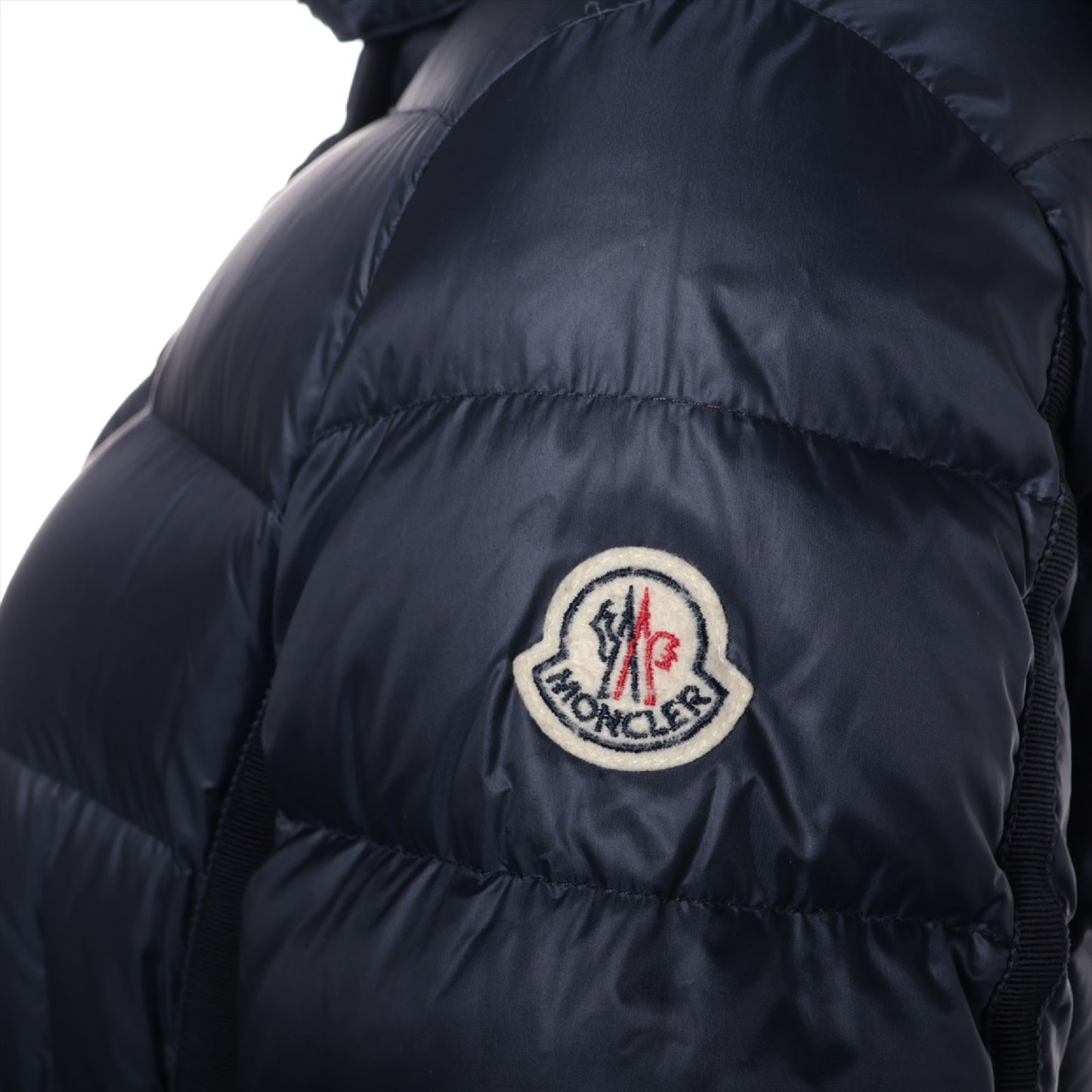 MONCLER Moncler HERMINE Nylon Down Coat 0 E Hood Removable Jacket