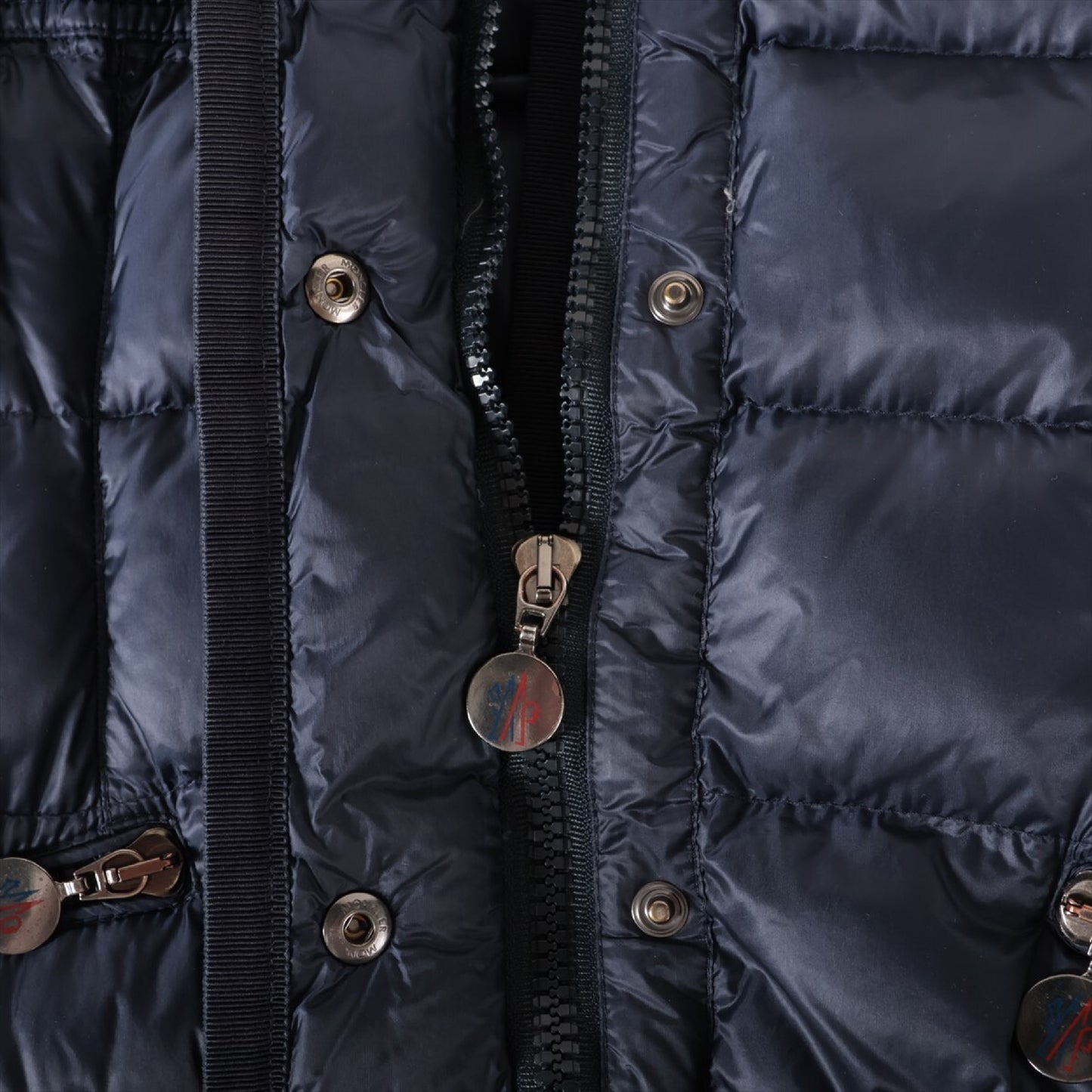 MONCLER Moncler HERMINE Nylon Down Coat 0 E Hood Removable Jacket