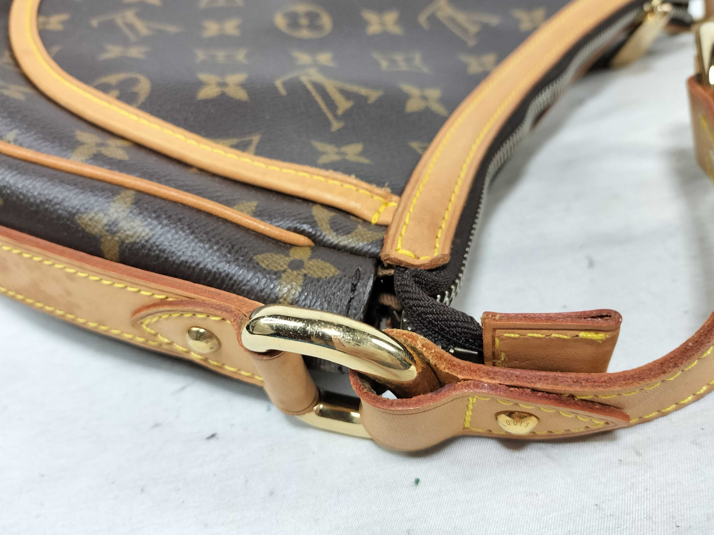 LOUIS VUITTON Monogram LV Toulon GM Shoulder Bag