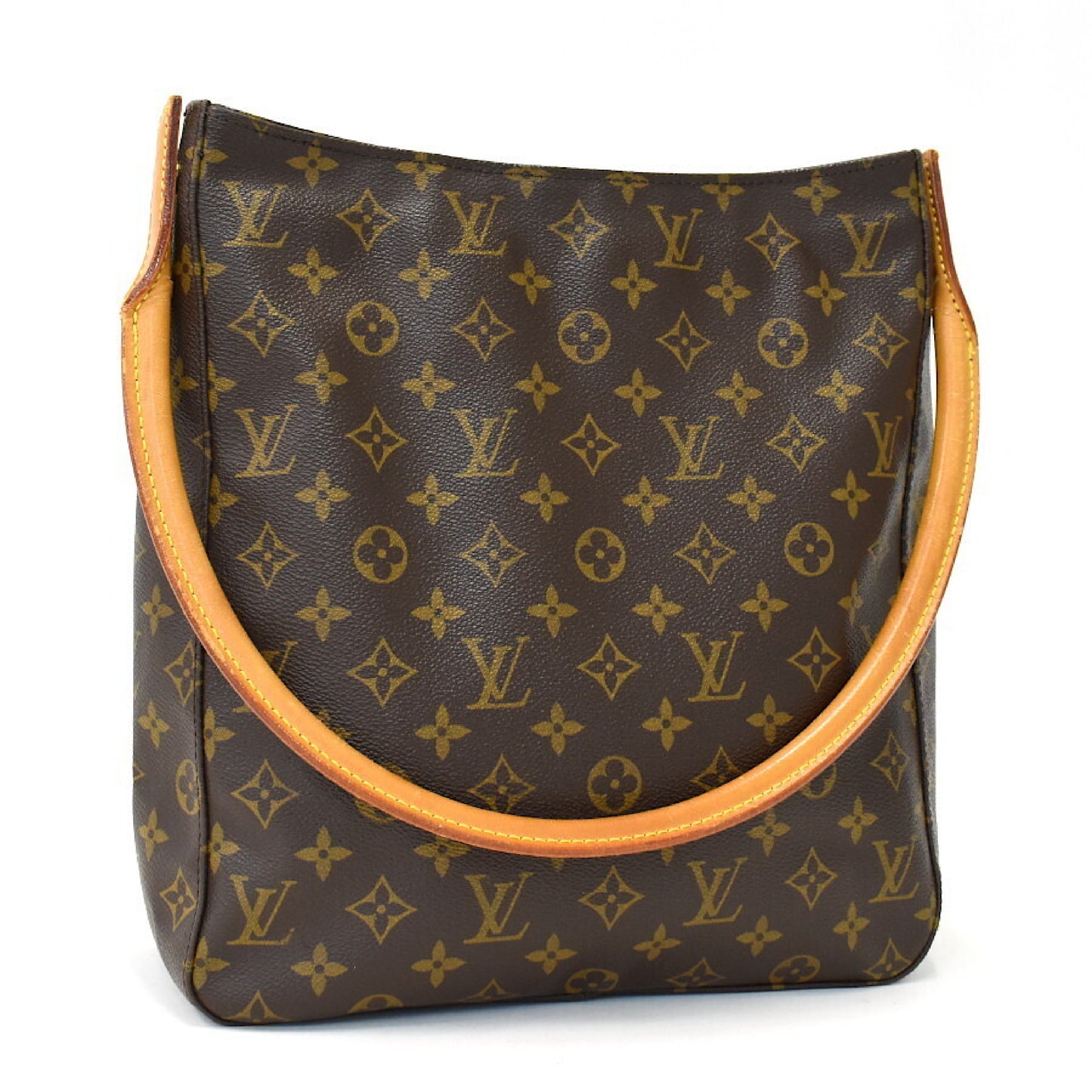 LOUIS VUITTON LOUIS VUITTON Louis Vuitton Shoulder Bag Looping GM M51145 Monogram Brown SD000 Shoulder Bag