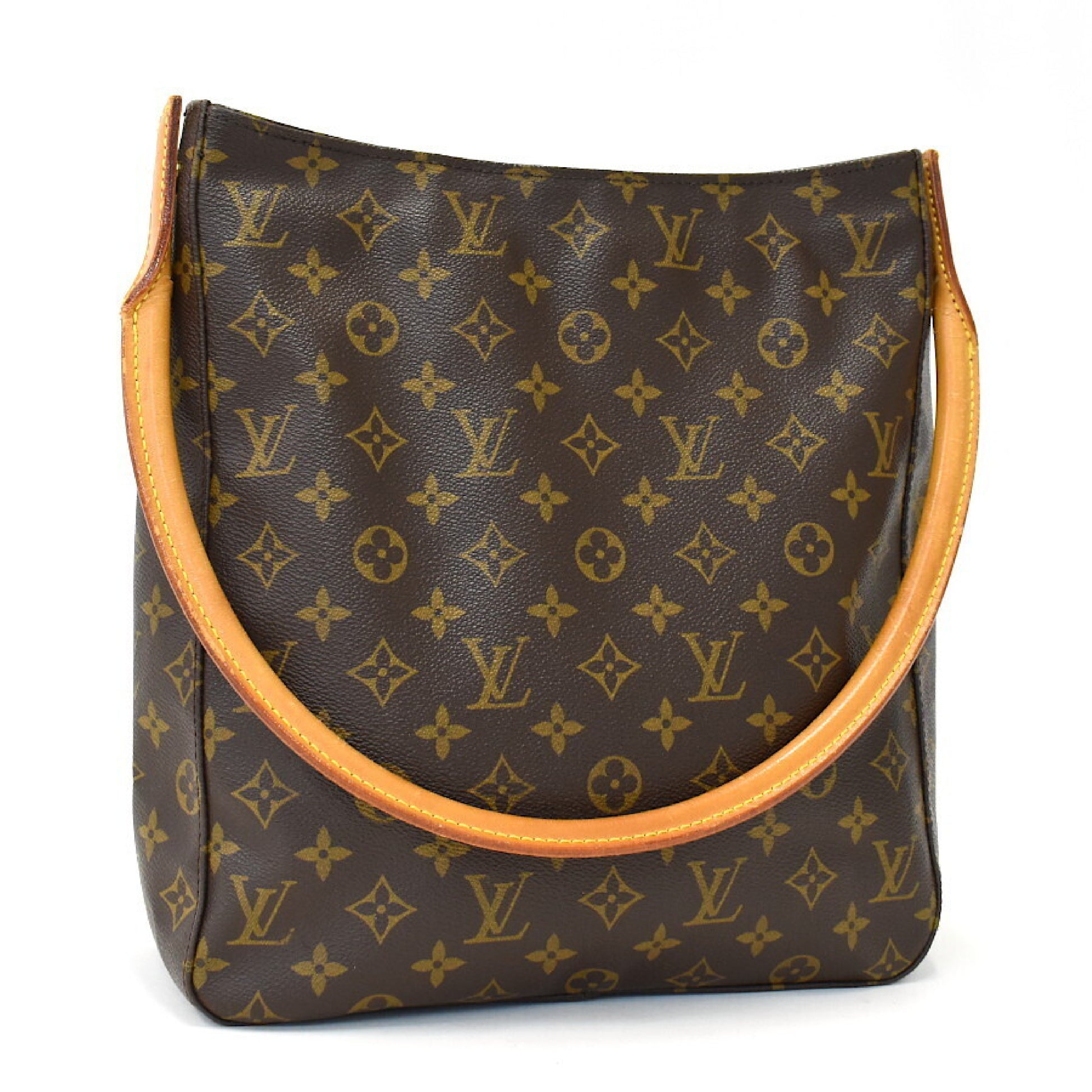 LOUIS VUITTON LOUIS VUITTON Louis Vuitton Shoulder Bag Looping GM M51145 Monogram Brown SD000 Shoulder Bag