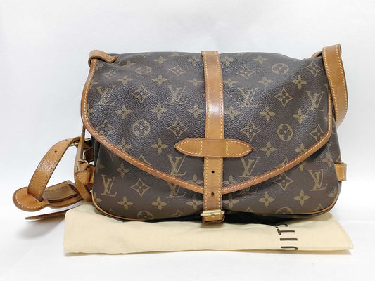 LOUIS VUITTON Monogram LV Saumur Shoulder Bag