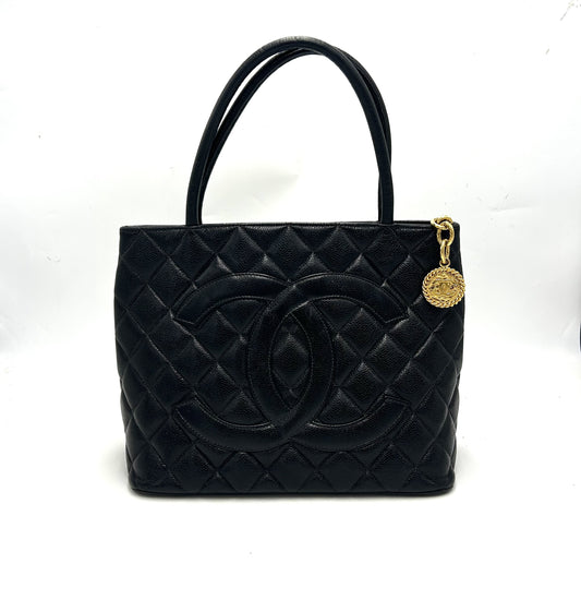 CHANEL Reissue Tote Caviar Skin Gold Hardware Bag