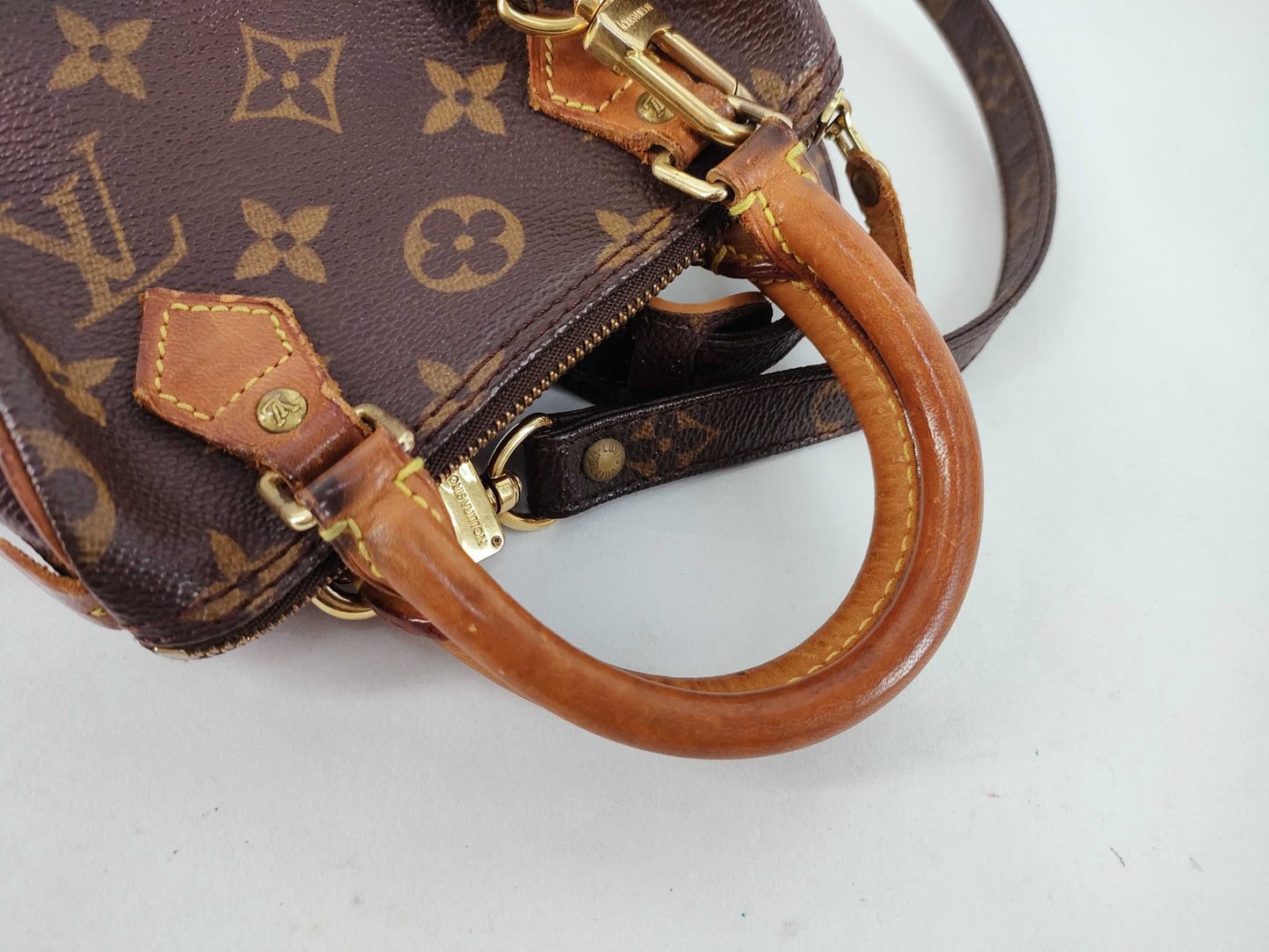 LOUIS VUITTON Monogram LV Mini Speedy M41534 Monogram Boston Bag
