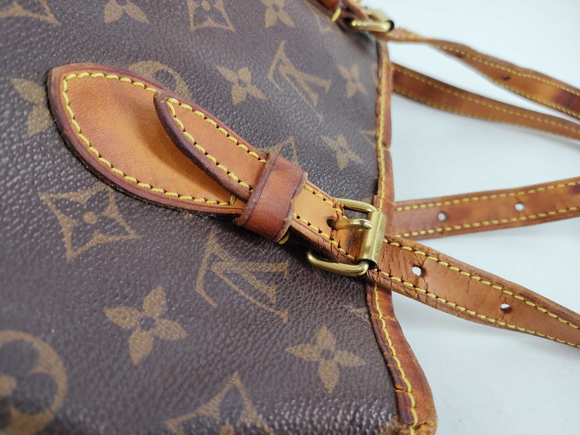 LOUIS VUITTON Monogram LV Bucket PM M42238 Monogram Tote Bag
