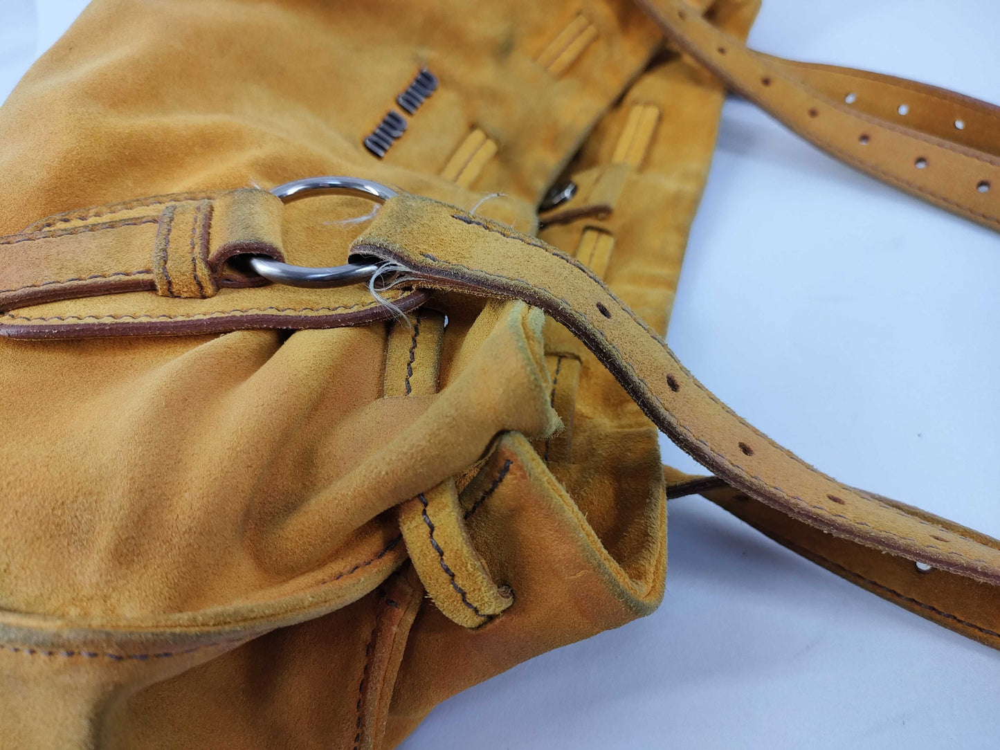 Miu Miu Miu shoulder bag suede vintage handbag