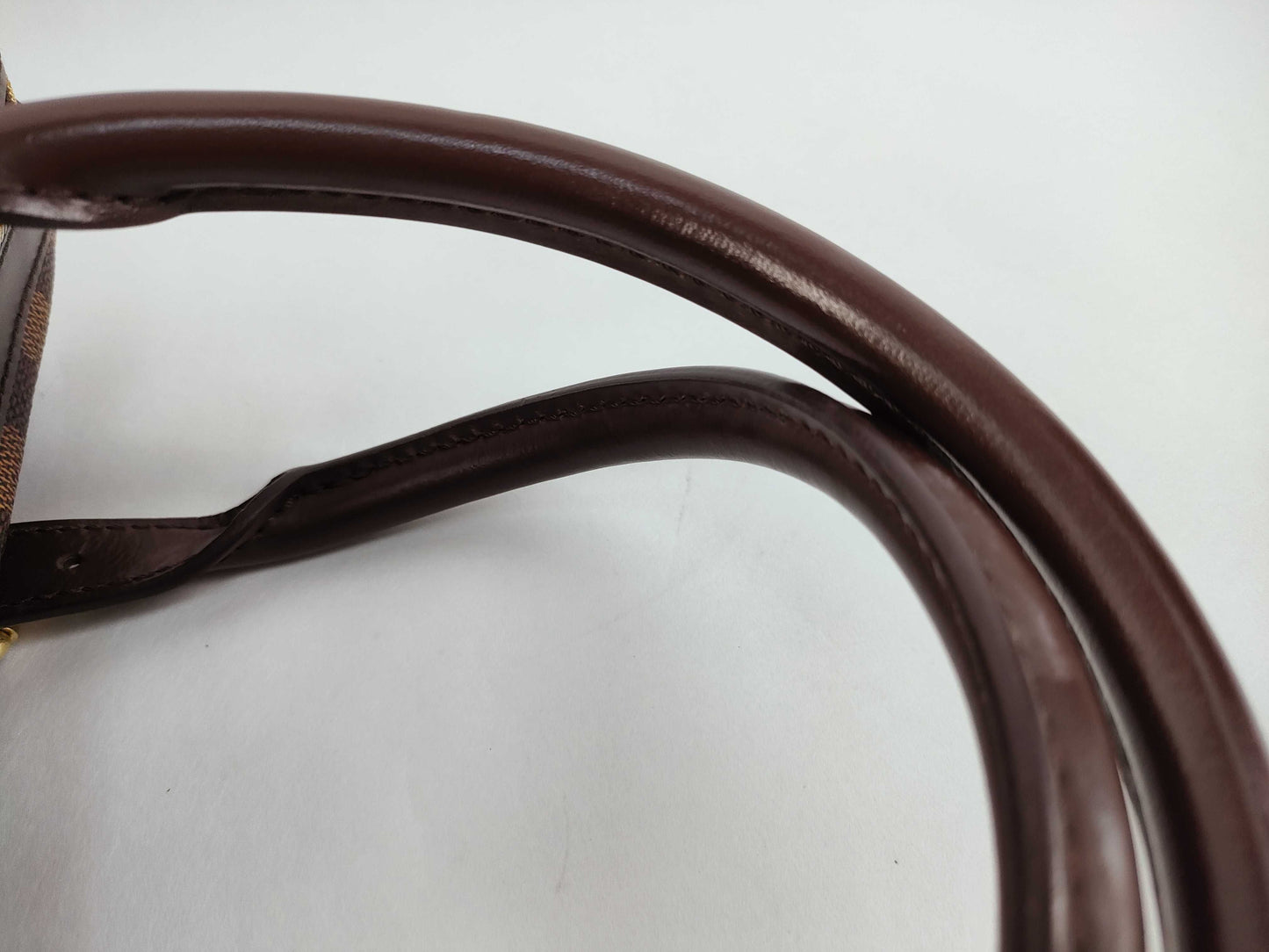 LOUIS VUITTON Damier Berkeley Handbag N52000 Brown Boston Bag