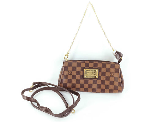 LOUIS VUITTON Damier EVA Accessory Pouch Shoulder Bag