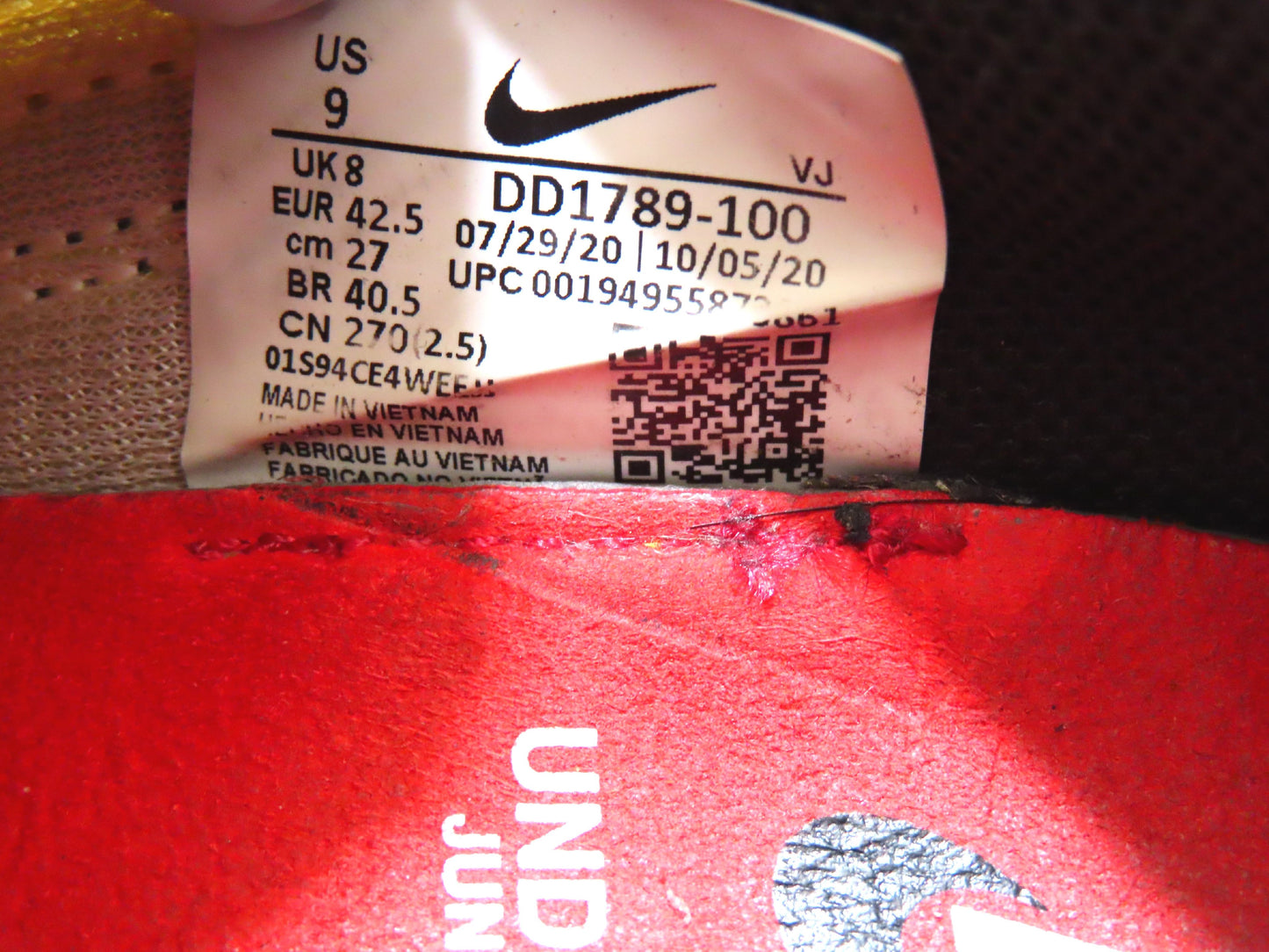 NIKE x UNDERCOVER Overbreak Sail Sneakers