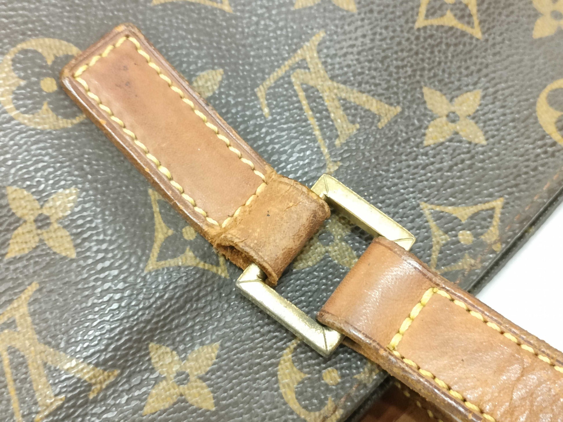 LOUIS VUITTON Monogram Cabas Piano M51148 Tote Bag Handbag