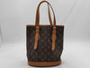 LOUIS VUITTON Monogram Bucket PM Tote Bag