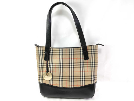 BURBERRY Nova Check Handbag Handbag
