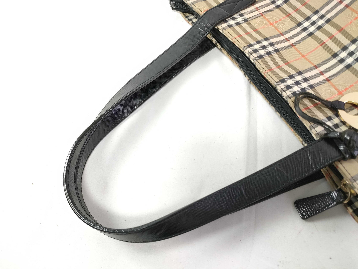 BURBERRY Nova Check Handbag Handbag