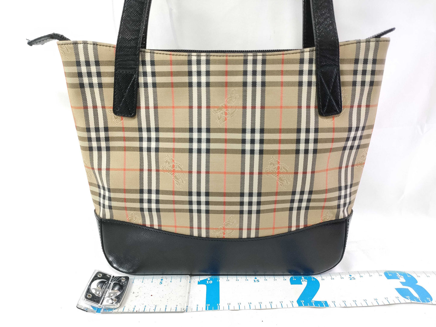 BURBERRY Nova Check Handbag Handbag