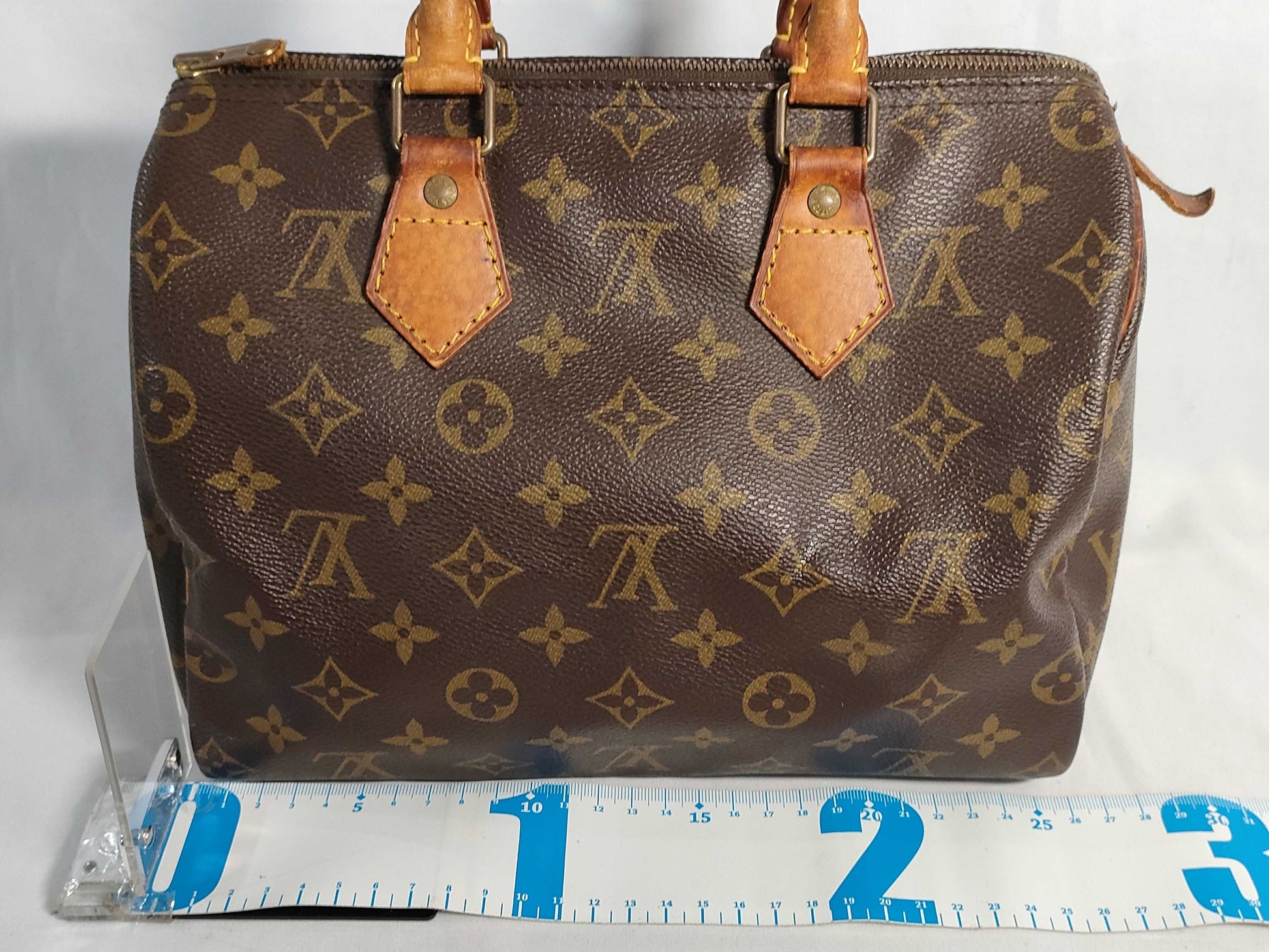 LOUIS VUITTON Monogram M41109 Speedy 25 Handbag
