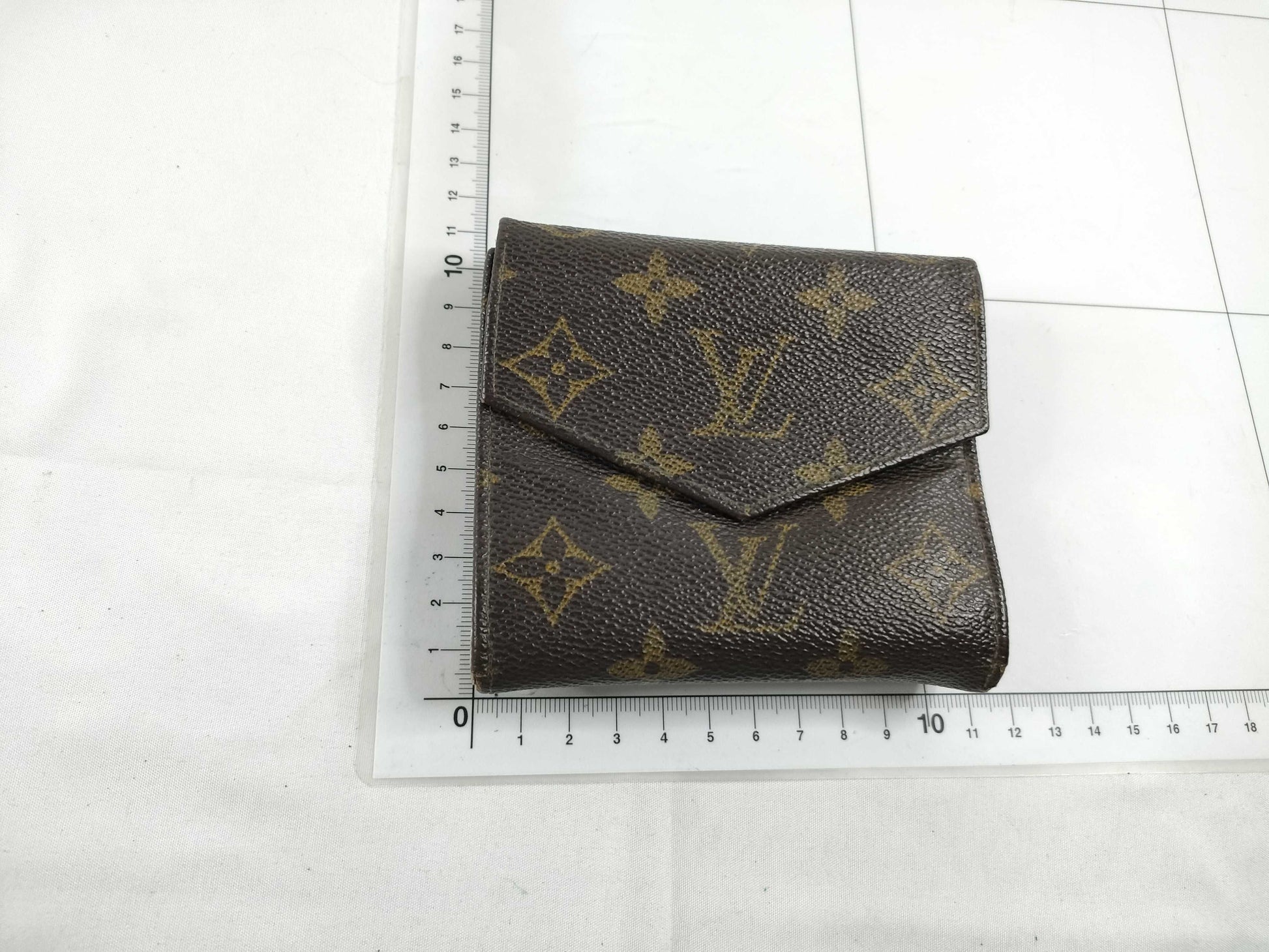 LOUIS VUITTON Monogram Porte Monnaie Carte Credit Wallet M61660