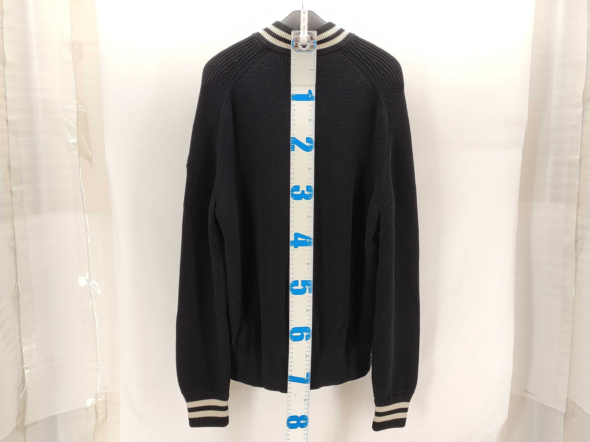 MONCLER Cardigan Tricot Down Jacket, Size XL