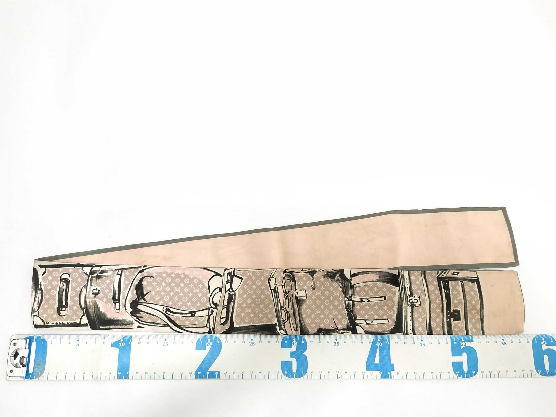 LOUIS VUITTON Vuitton Bandeau Trunk M73965 Monogram Confidential Twiley Scarf Scarf