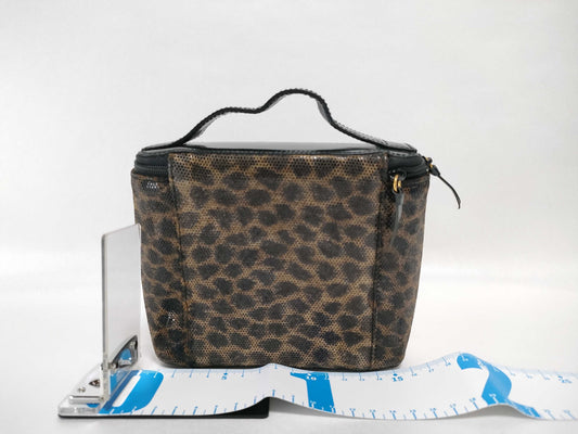 LOEWE 6999 LOEWE Vanity Bag Leopard Print Vanity Bag