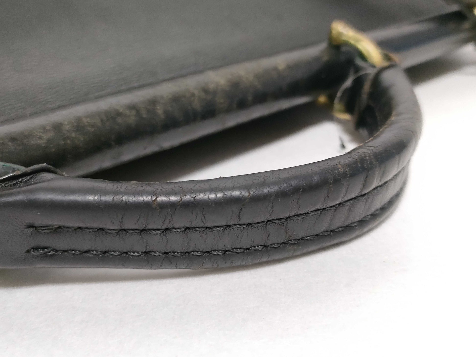 COACH 6972 Coach Business Bag Club Tan Leather Business Bag