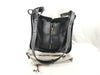 LOEWE Hammock Small One-Shoulder Bag Anagram Leather Navy Shoulder Bag