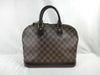 LOUIS VUITTON Damier Alma Damier Handbag Leather Brown N51131/FL2097 Handbag