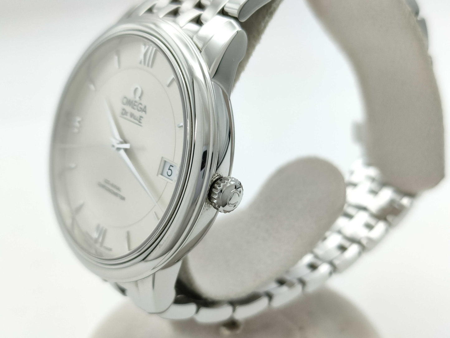 OMEGA Devil Co-Axial 424.10.37.20.02.001 82704899 Automatic Silver Dial Men's Watch