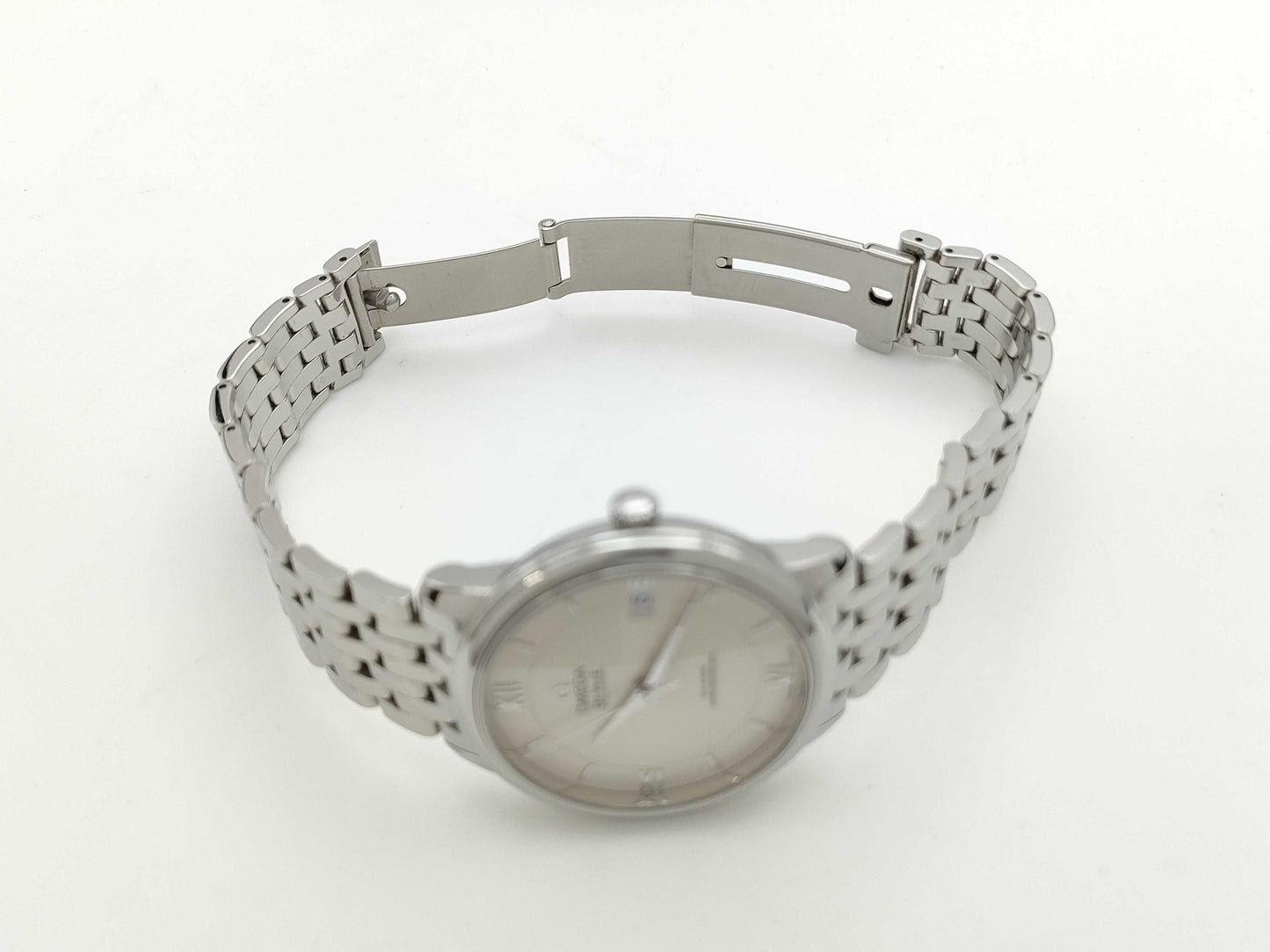 OMEGA Devil Co-Axial 424.10.37.20.02.001 82704899 Automatic Silver Dial Men's Watch