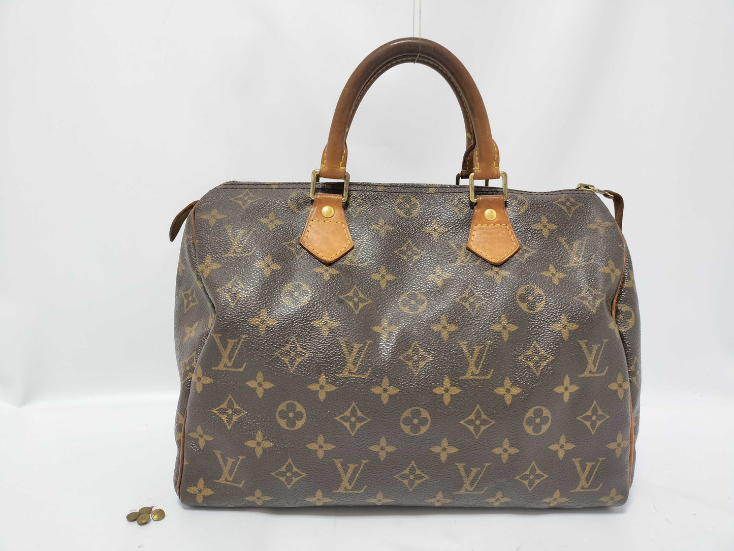 LOUIS VUITTON Monogram Louis Vuitton Speedy 30 Handbag