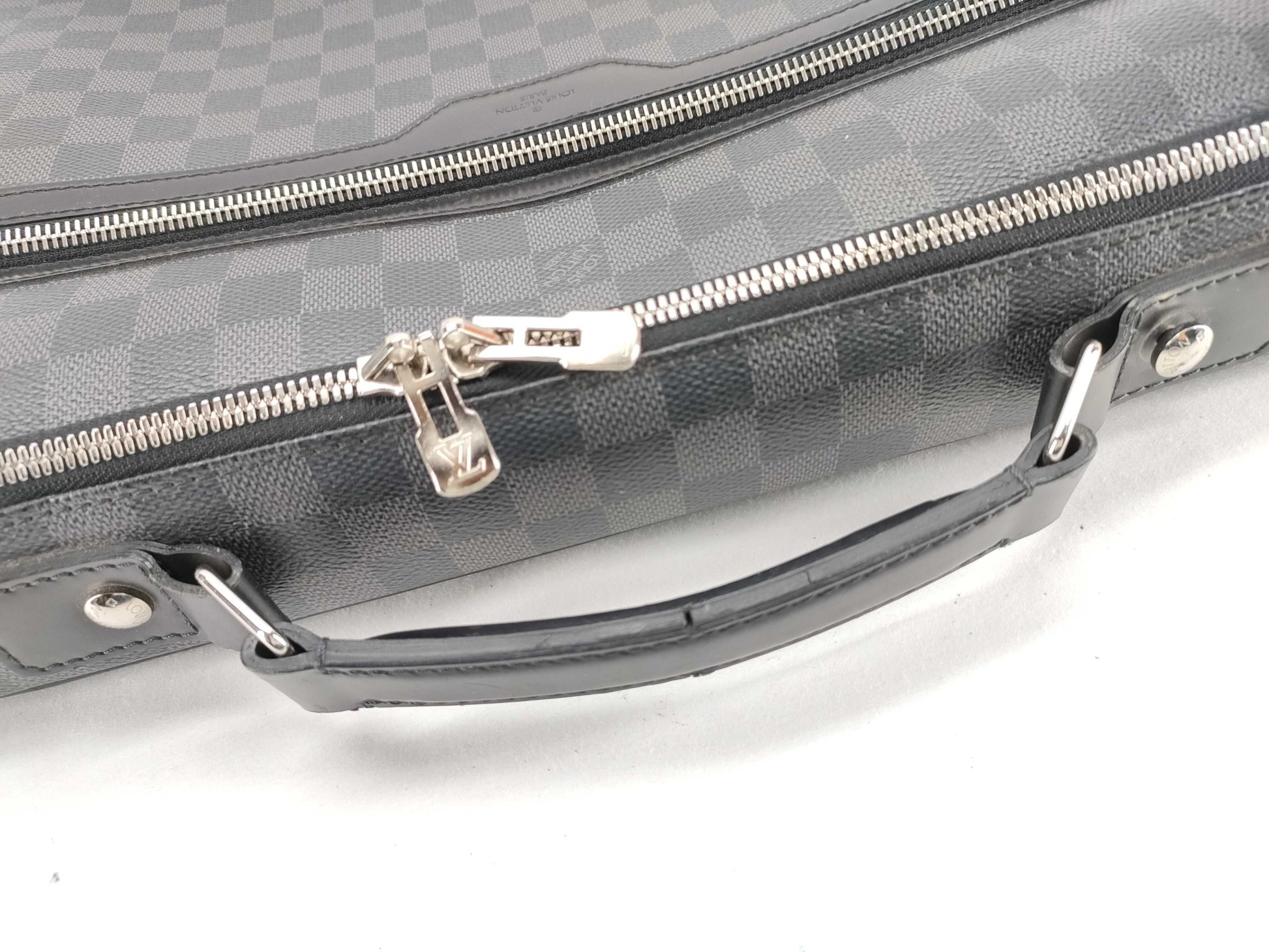 LOUIS VUITTON Monogram Empreinte Louis Vuitton Damier Handbag Business Bag