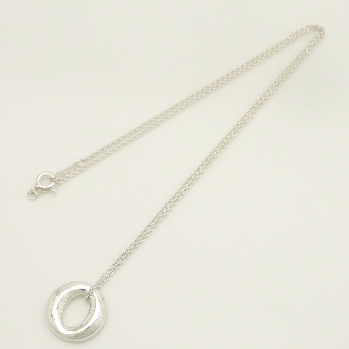 Tiffany&Co. Tiffany&Co. Tiffany&Co. Tiffany&Co. Sebiana Elsa Peretti Necklace Silver 925 SV925 Weight 5.27g Necklace