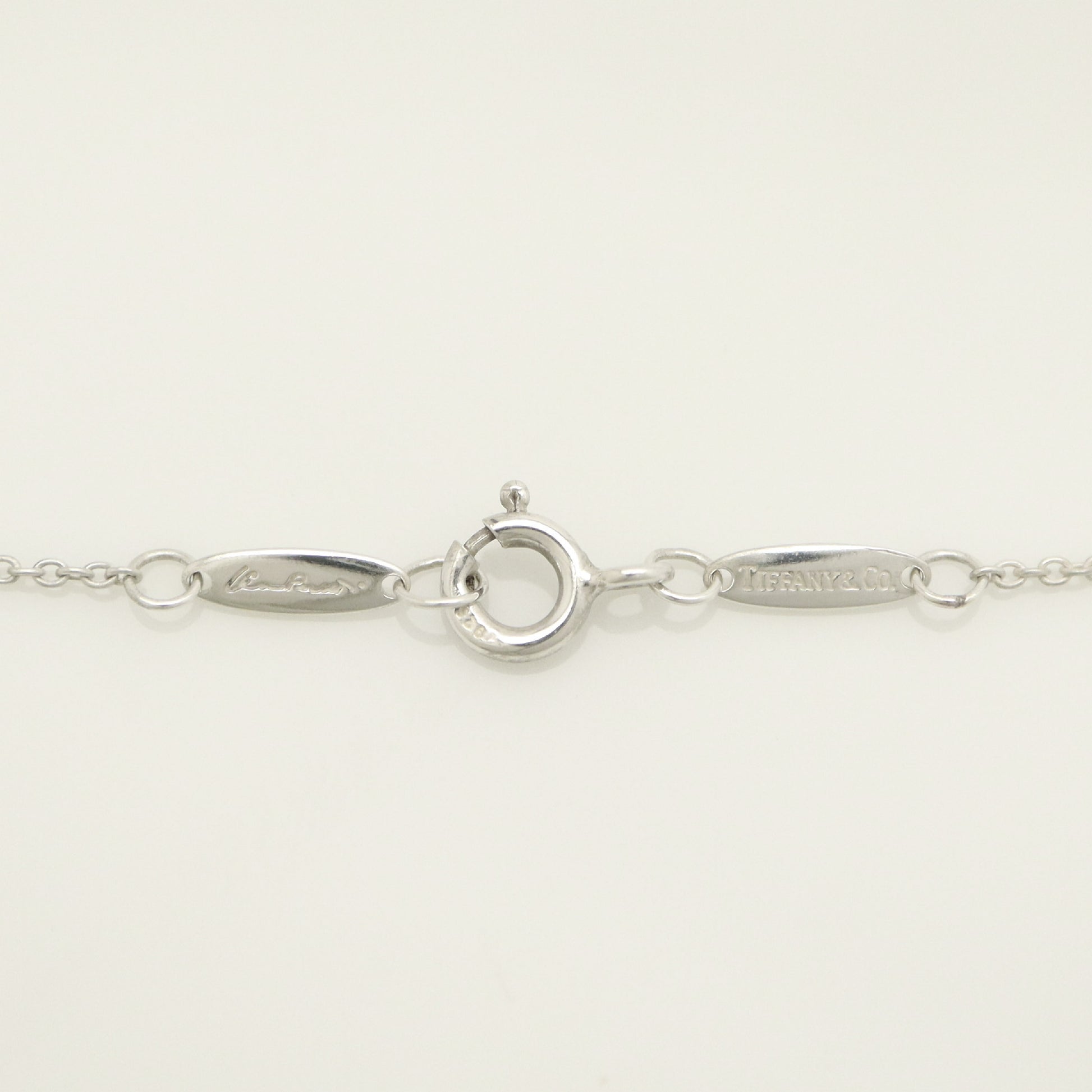 Tiffany&Co. Tiffany&Co. Tiffany&Co. TIFFANY&Co. Open Heart 16mm Elsaperetti Necklace Silver 925 SV925 Weight 3.70g Necklace