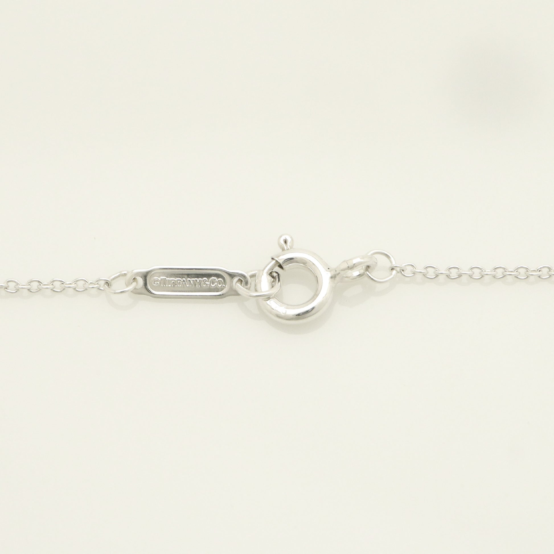 Tiffany&Co. Tiffany&Co. Tiffany&Co. Tiffany&Co. Return to Tiffany Heart Tag Enamel Necklace Silver925 SV925 Weight 3.26g Necklace