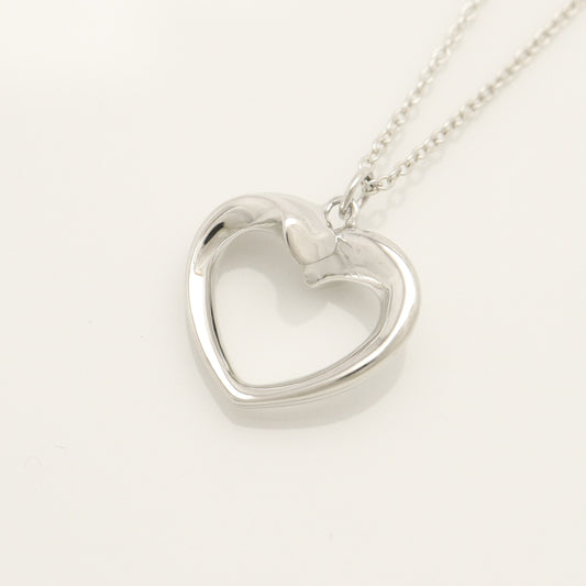 Tiffany&Co. Tiffany&Co. Tiffany&Co. Tiffany&Co. Tenderness Heart Necklace Pendant Silver925 SV925 Weight 3.88g Necklace
