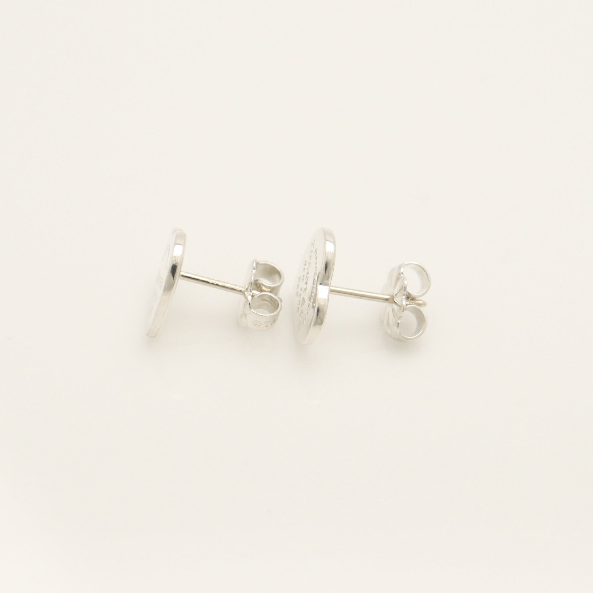Tiffany&Co. Tiffany&Co. Tiffany&Co. Tiffany&Co. Return to Tiffany Heart Tag Earrings Silver925 SV925 Weight 2.11g Earrings