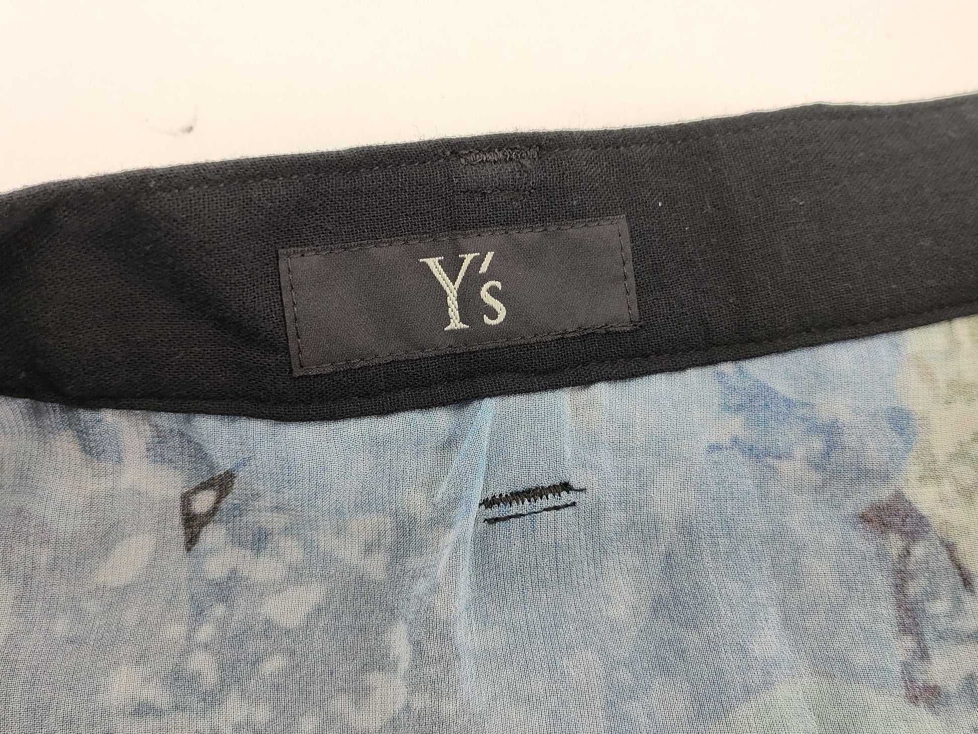 New Ys Yohji Yamamoto Floral Print Long Skirt with Tags